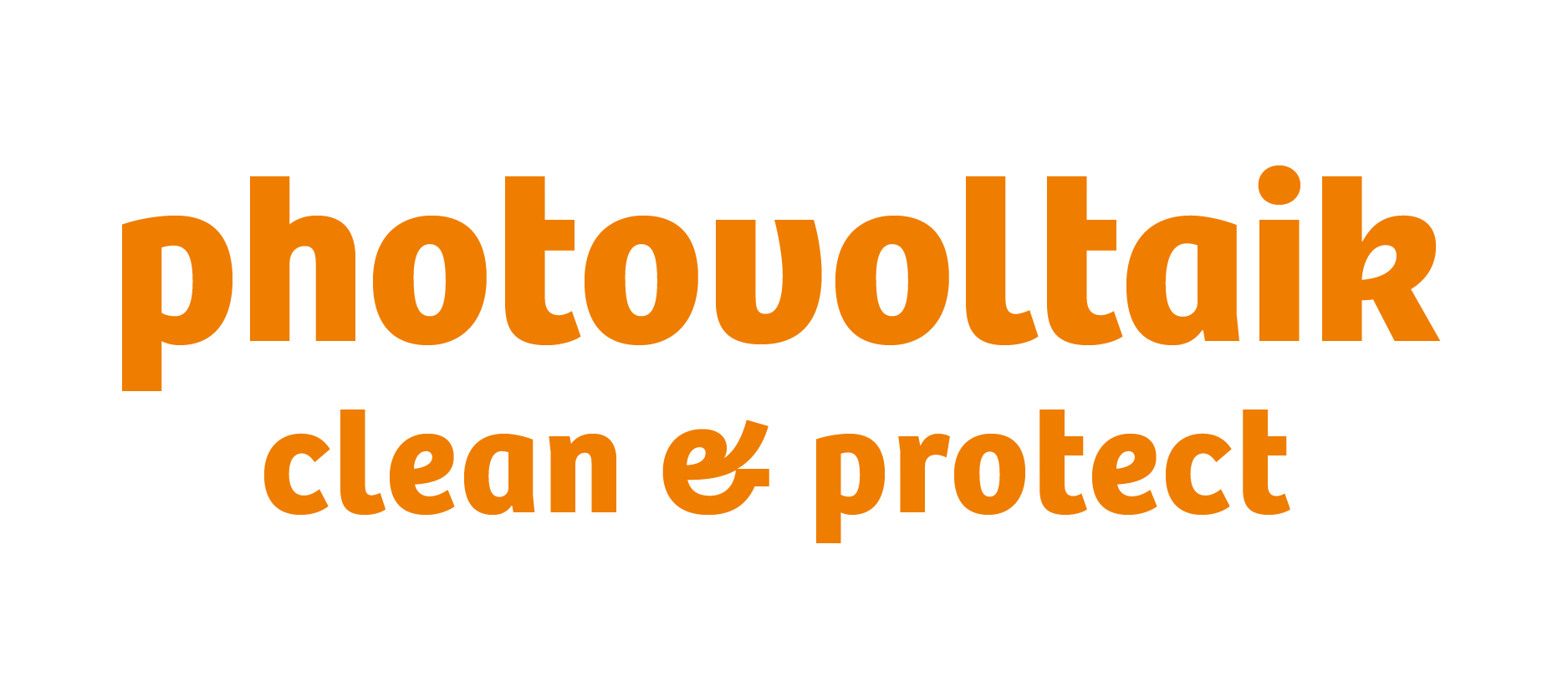 Schriftzug photovoltaik clean & protect von Koleen