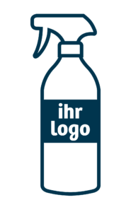 Icon Flasche mit Ihr Logo