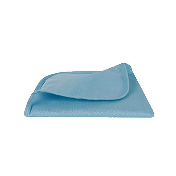 Microfaser Glastuch blau