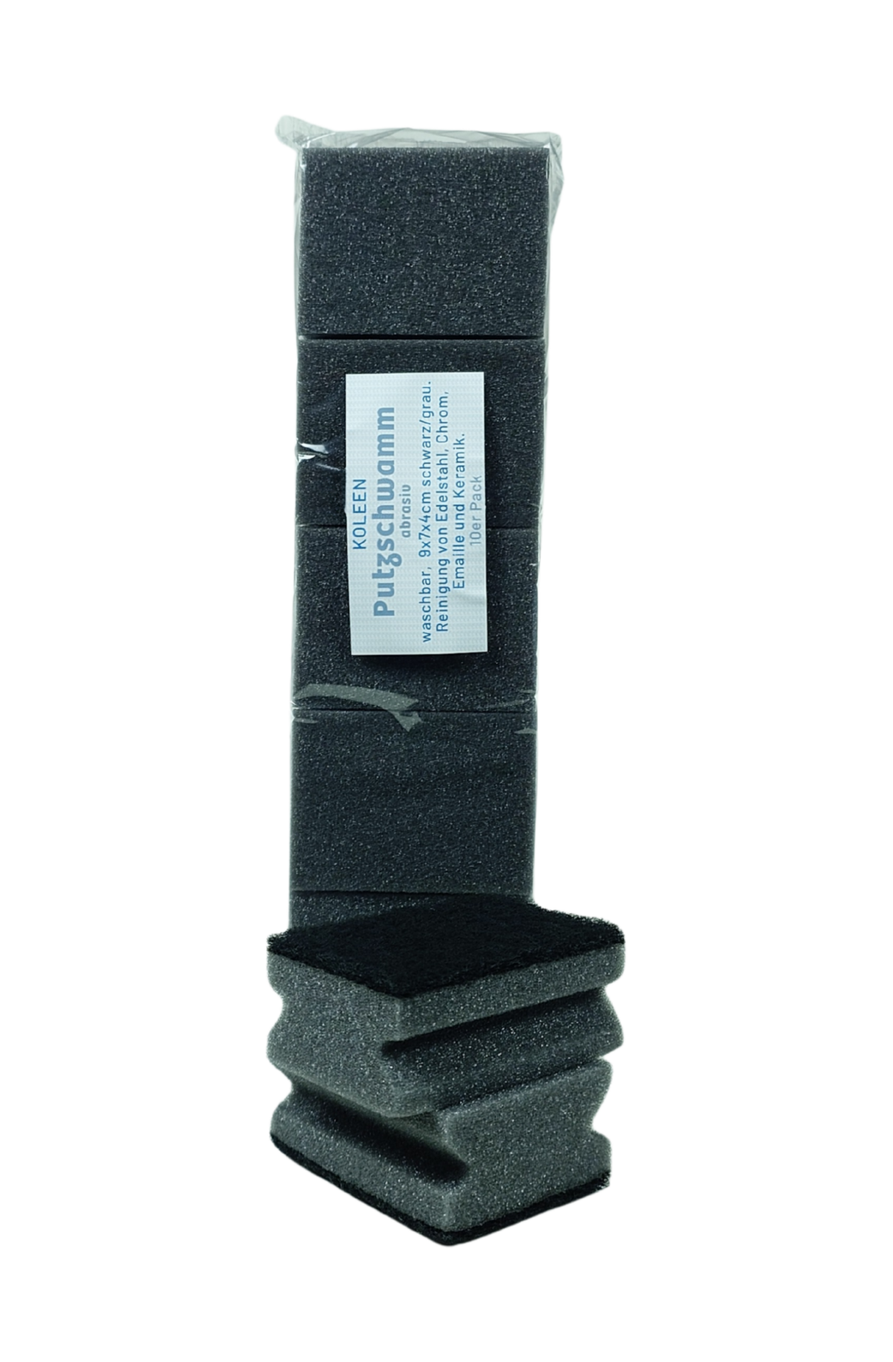 Putzschwamm abrasiv 10er Pack